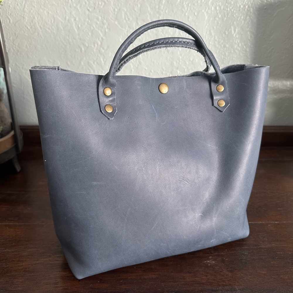CKV Designs Leather mini tote crossbody like new